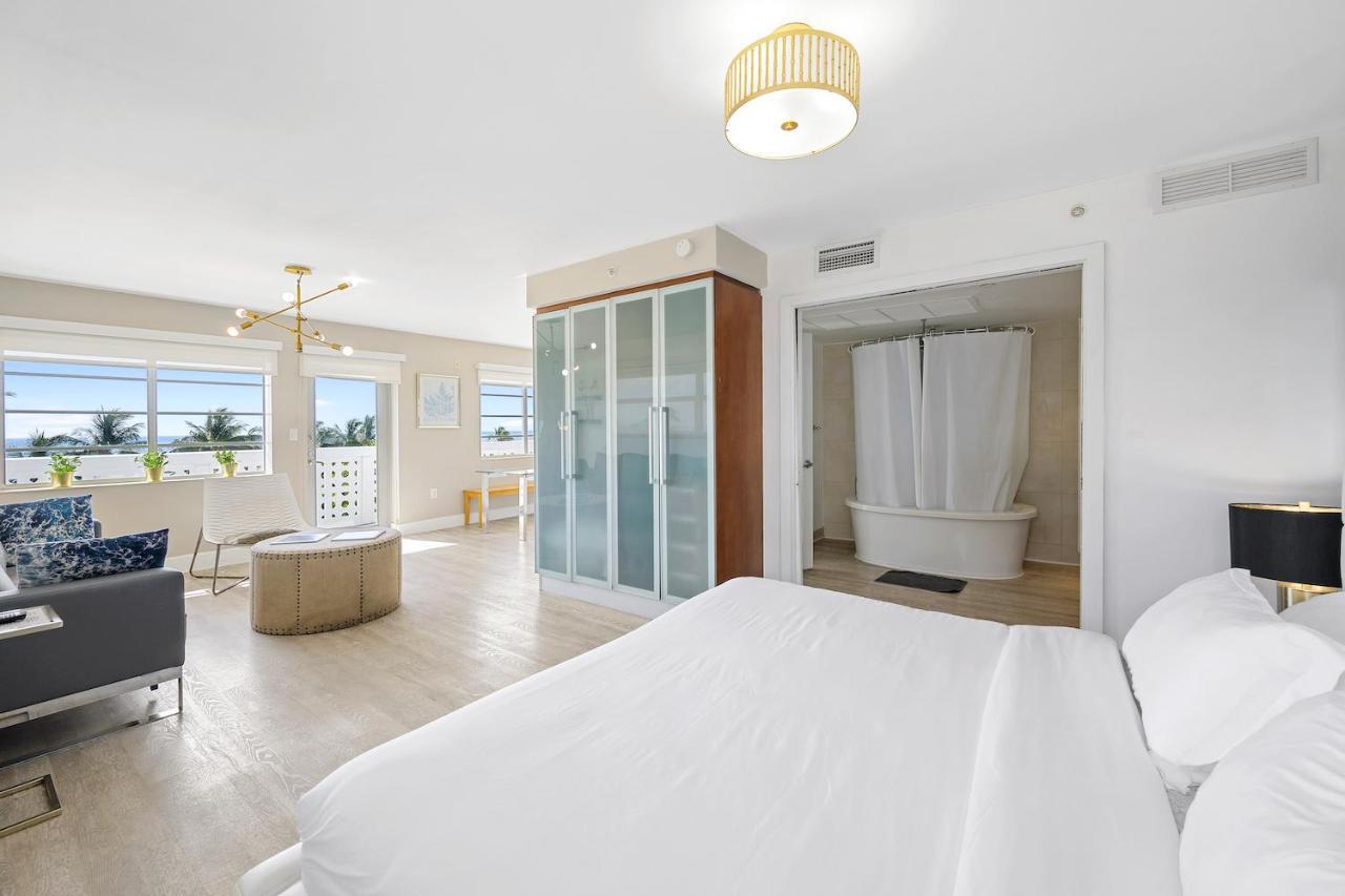 Ocean Drive Apartments With Rooftop Pool, South Beach, Miami Miami Beach Dış mekan fotoğraf
